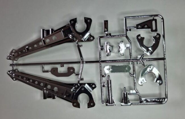 0005384 C-Teile Schwingen/etc. Bullhead chrome